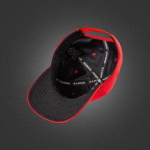 Newton's Cap - Imperial Red With Black Inner Lining