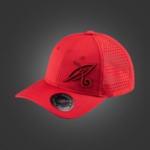 Newton’s Cap – A-patch Perforated Imperial Red