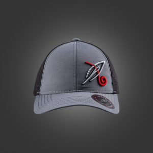 Newton's Cap – A-patch Perforated Sea Grey Jet Black