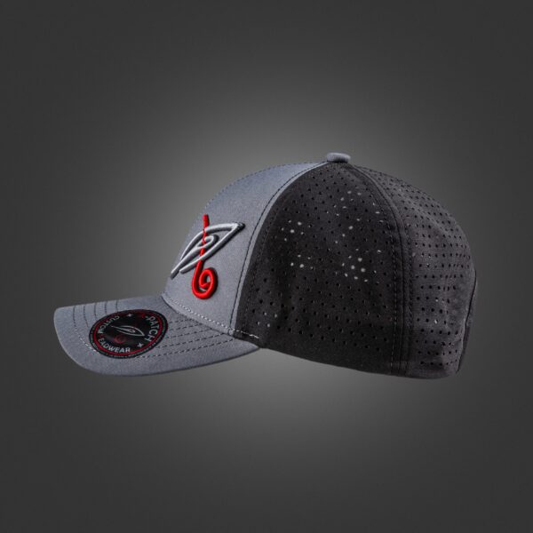 Newton's Cap – A-patch Dual Tone Perforated Sea Grey Jet Black