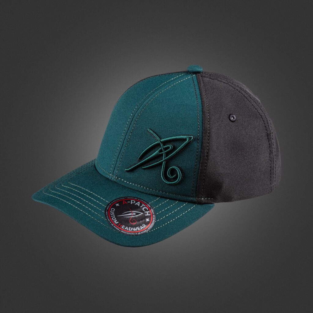 Newton's Cap – A-patch Racing Green And Jet Black