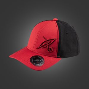Newton's Cap – A-patch Imperial Red Jet Black