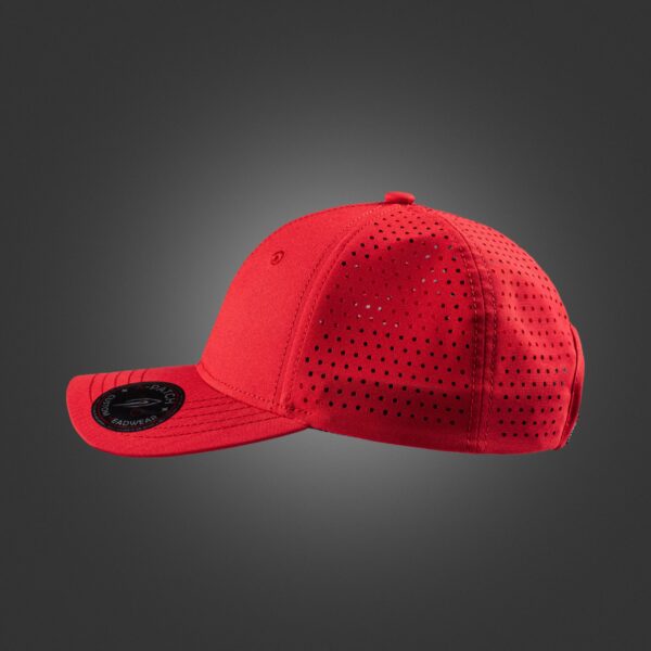 Newton’s Cap – Perforated Single Tone Imperial Red