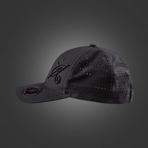 Newton’s Cap – A-patch Perforated Jet Black