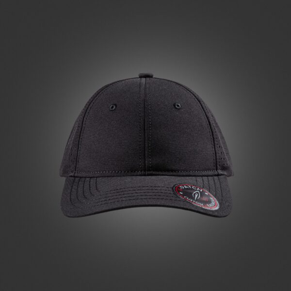 Newton’s Cap – Perforated Single Tone Jet Black