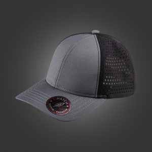 Newton's Cap – Perforated Sea Grey And Jet Black