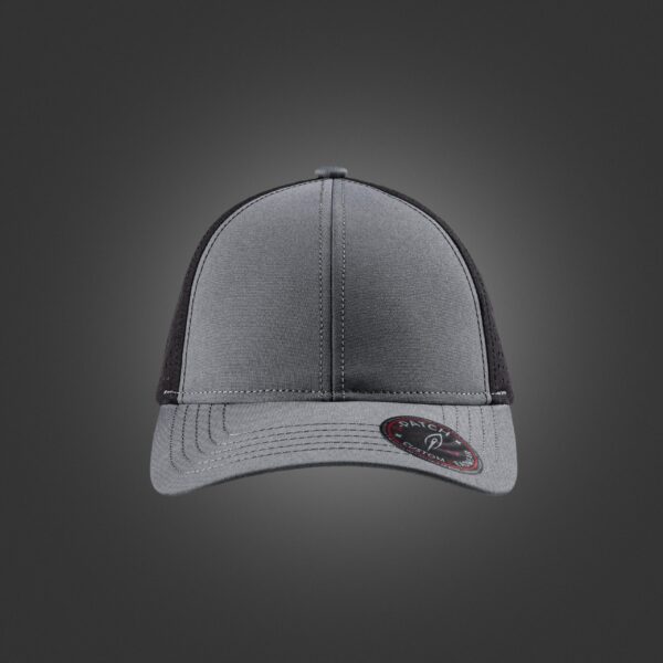 Newton's Cap – Dual Tone Perforated Sea Grey And Jet Black