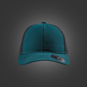 Newton's Cap – Perforated Racing Green And Jet Black