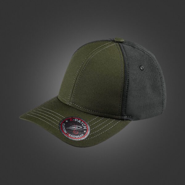 Newton's Cap – Dual Tone Olive Haki And Jet Black