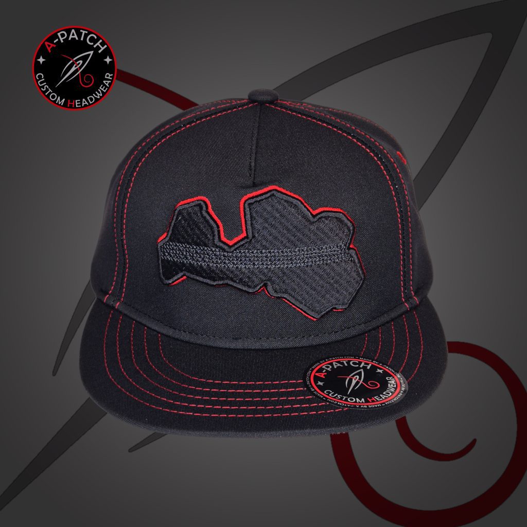 Darwin's Cap - 5 Panel Latvia Black And Red Edition