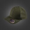 Newton’s Cap – Perforated Single Tone Olive Haki