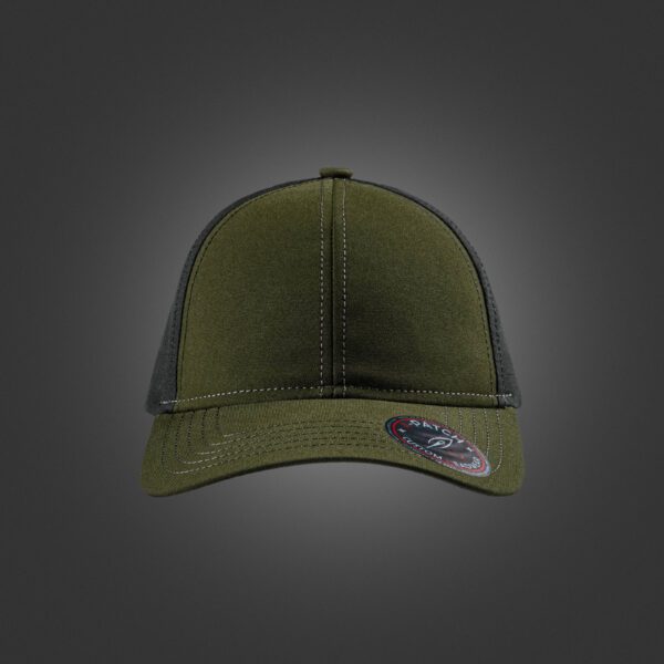 Newton's Cap – Dual Tone Olive Haki And Jet Black