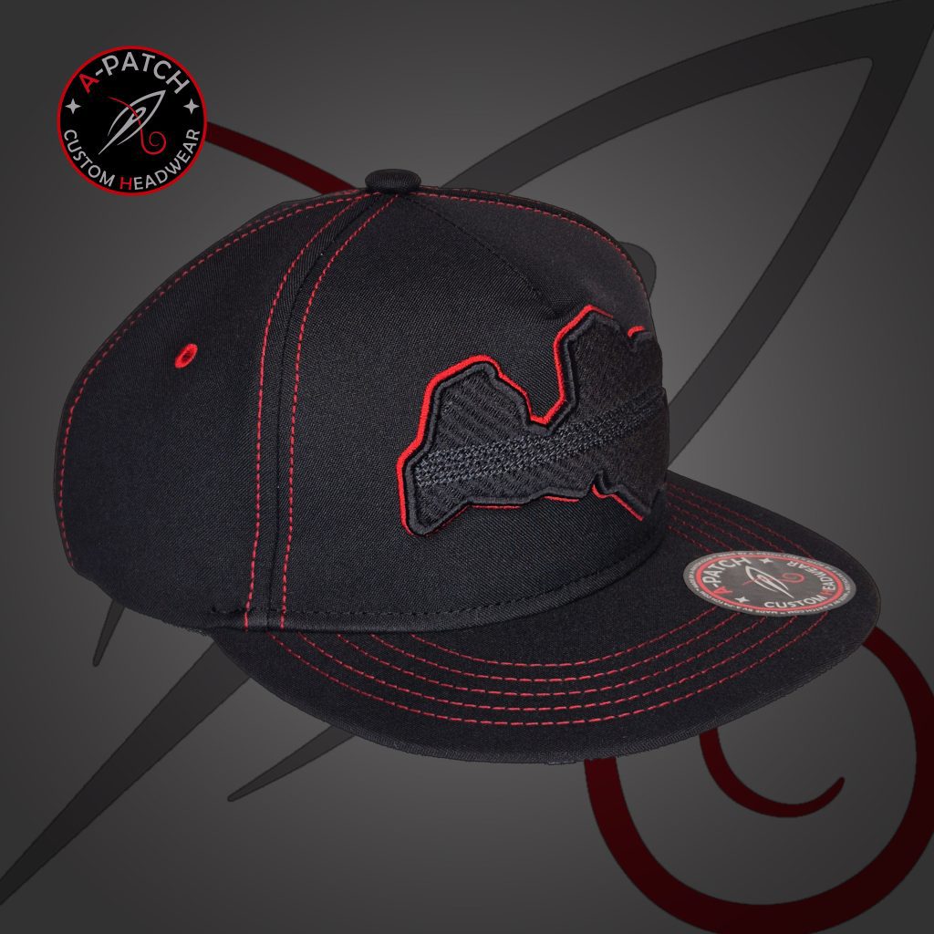 Darwin's Cap - 5 Panel Latvia Black And Red Edition