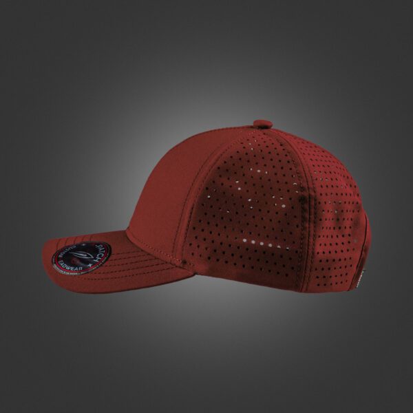 Newton’s Cap – Perforated Single Tone Bordo