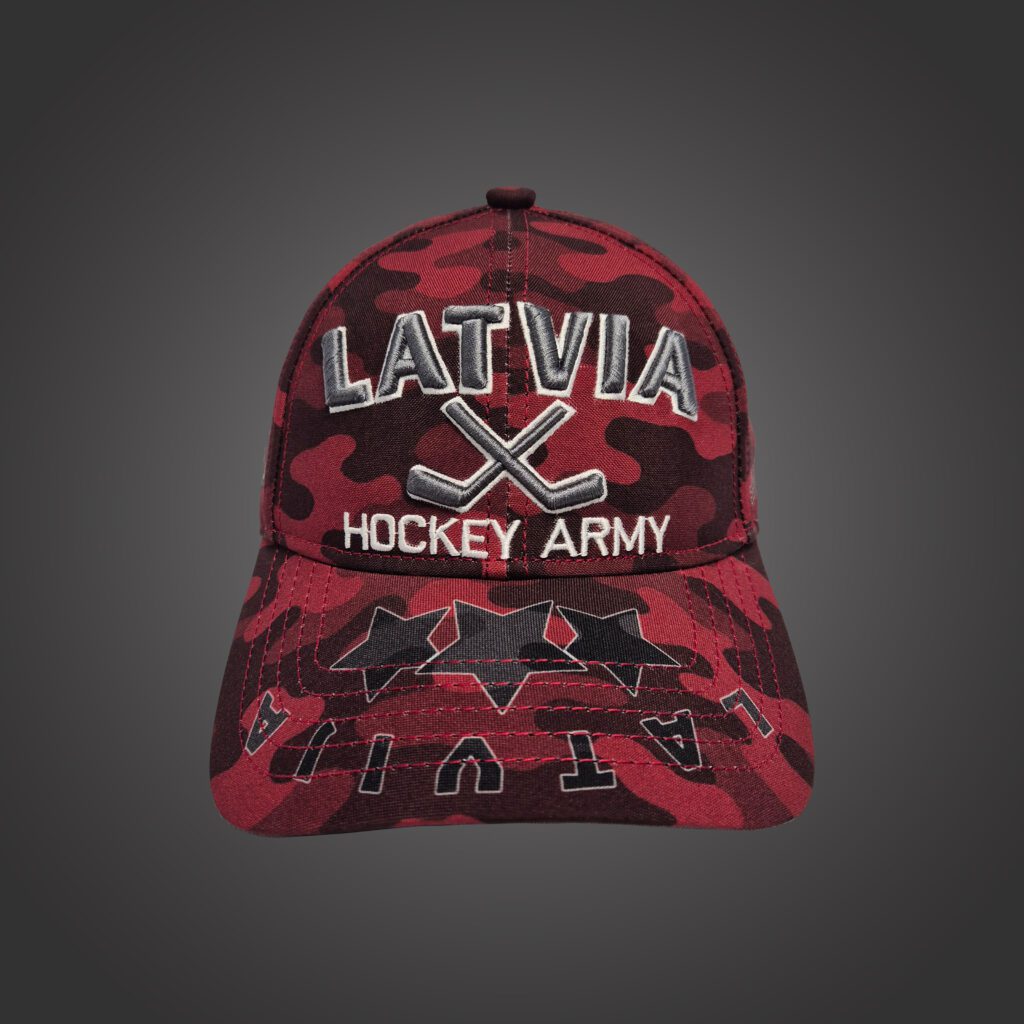 Newton's Cap - Latvia Hockey Army Bordo