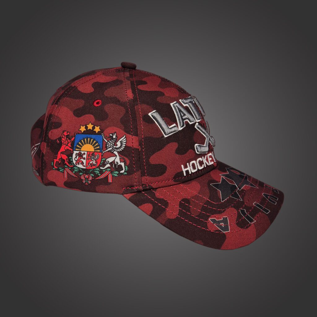 Newton's Cap - Latvia Hockey Army Bordo