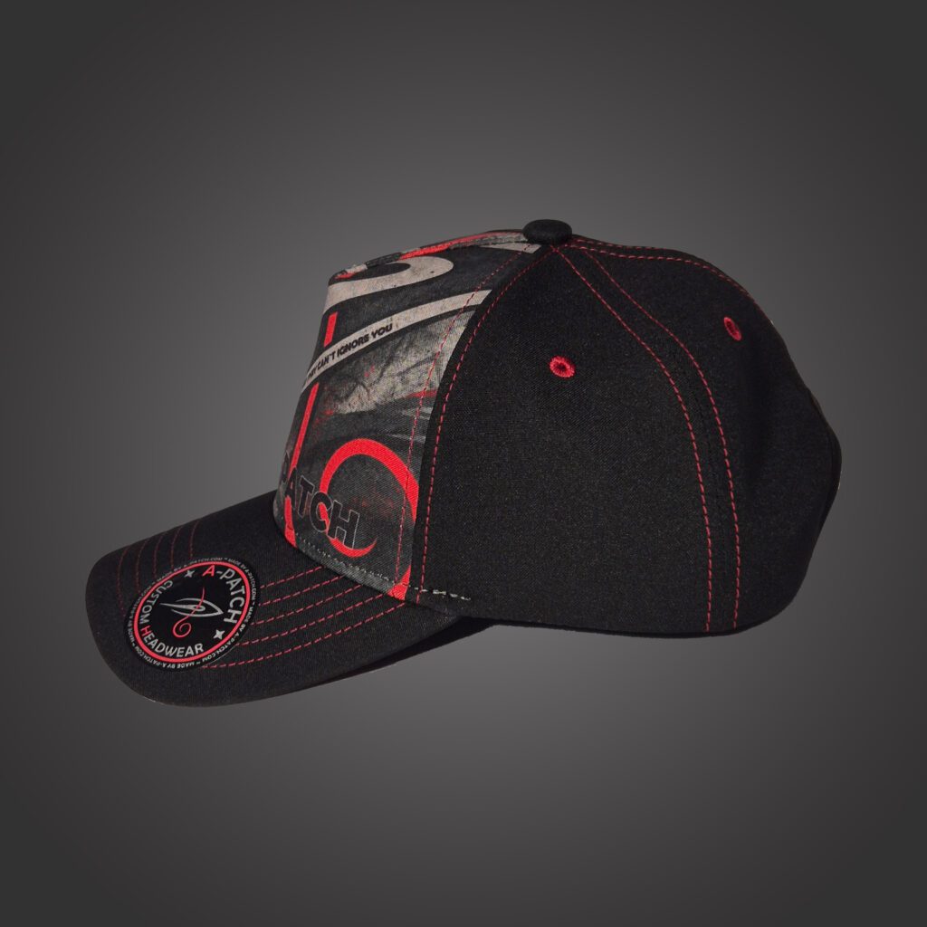 Newton`s 5 Panel Cap - A-patch Abstract