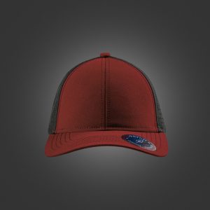 Newton’s Cap – Perforated Bordo And Jet Black