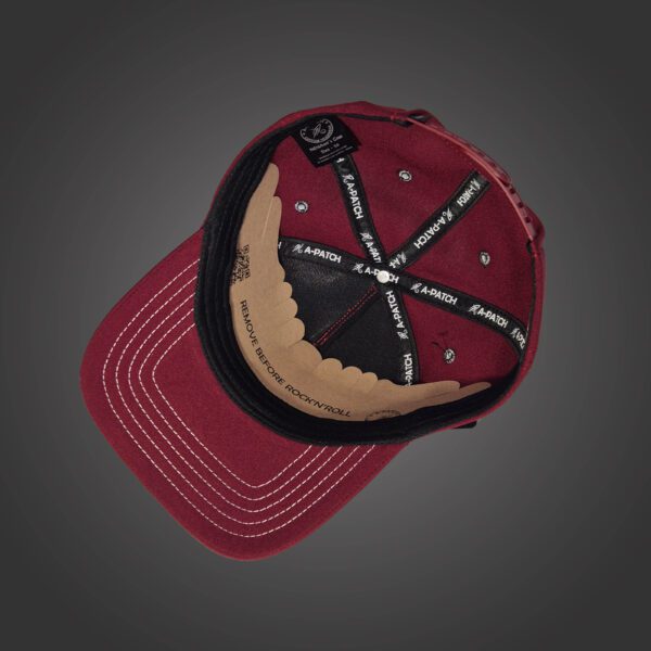 Newton's Cap 5 Panel - Latvian Bordo Edition