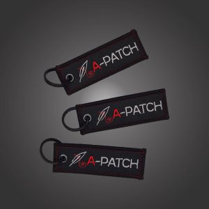 A-patch - Keyring Black