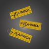 A-patch - Keyring Black