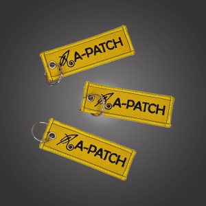 A-patch - Keyring Black