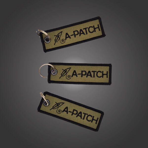 A-patch - Keyring Black