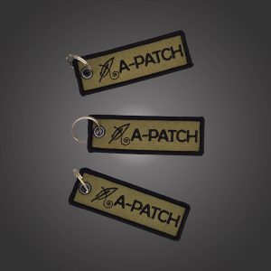A-patch - Keyring Black