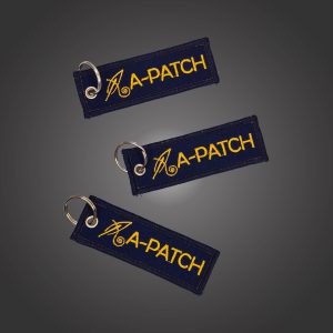 A-patch - Keyring Black