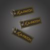 A-patch - Keyring Black