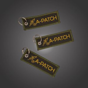 A-patch - Keyring Black