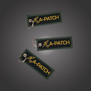 A-patch - Keyring Black
