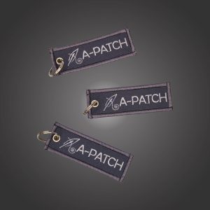 A-patch - Keyring Black