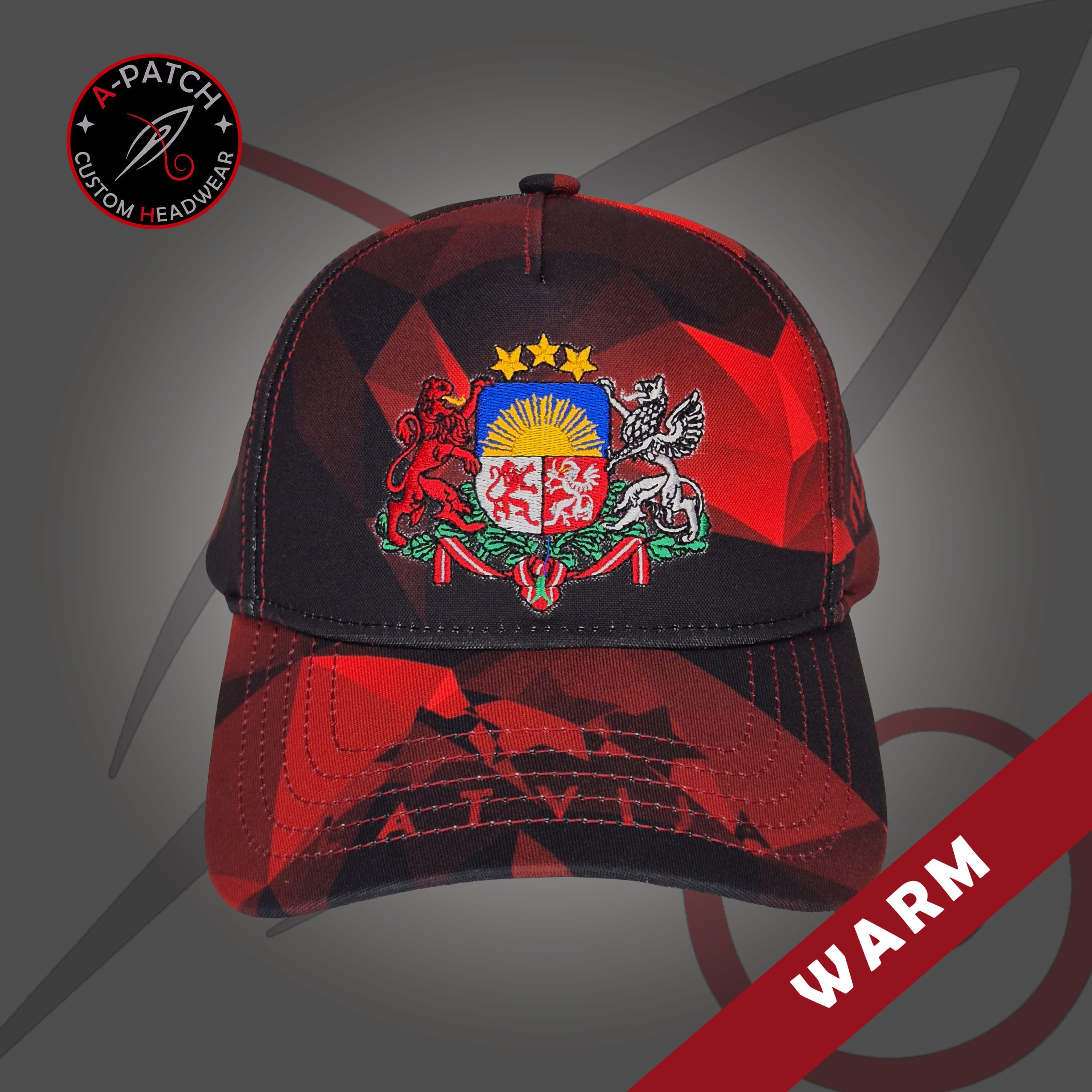 Newton's Cap 5 Panel - Latvian Red Autumn Newton's Cap 5 Panel - Latvian Red Autumn