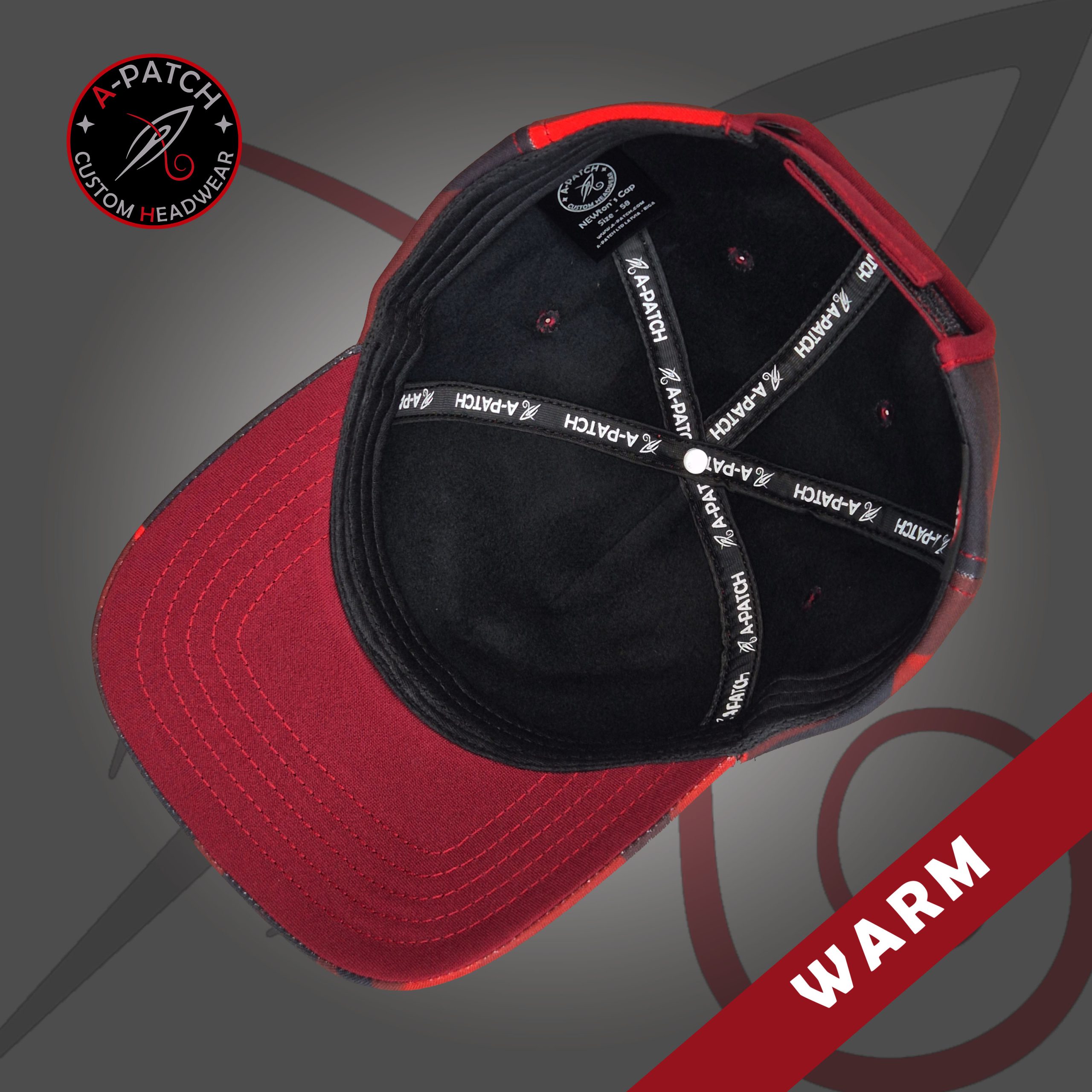 Newton's Cap 5 Panel - Latvian Red Autumn Newton's Cap 5 Panel - Latvian Red Autumn