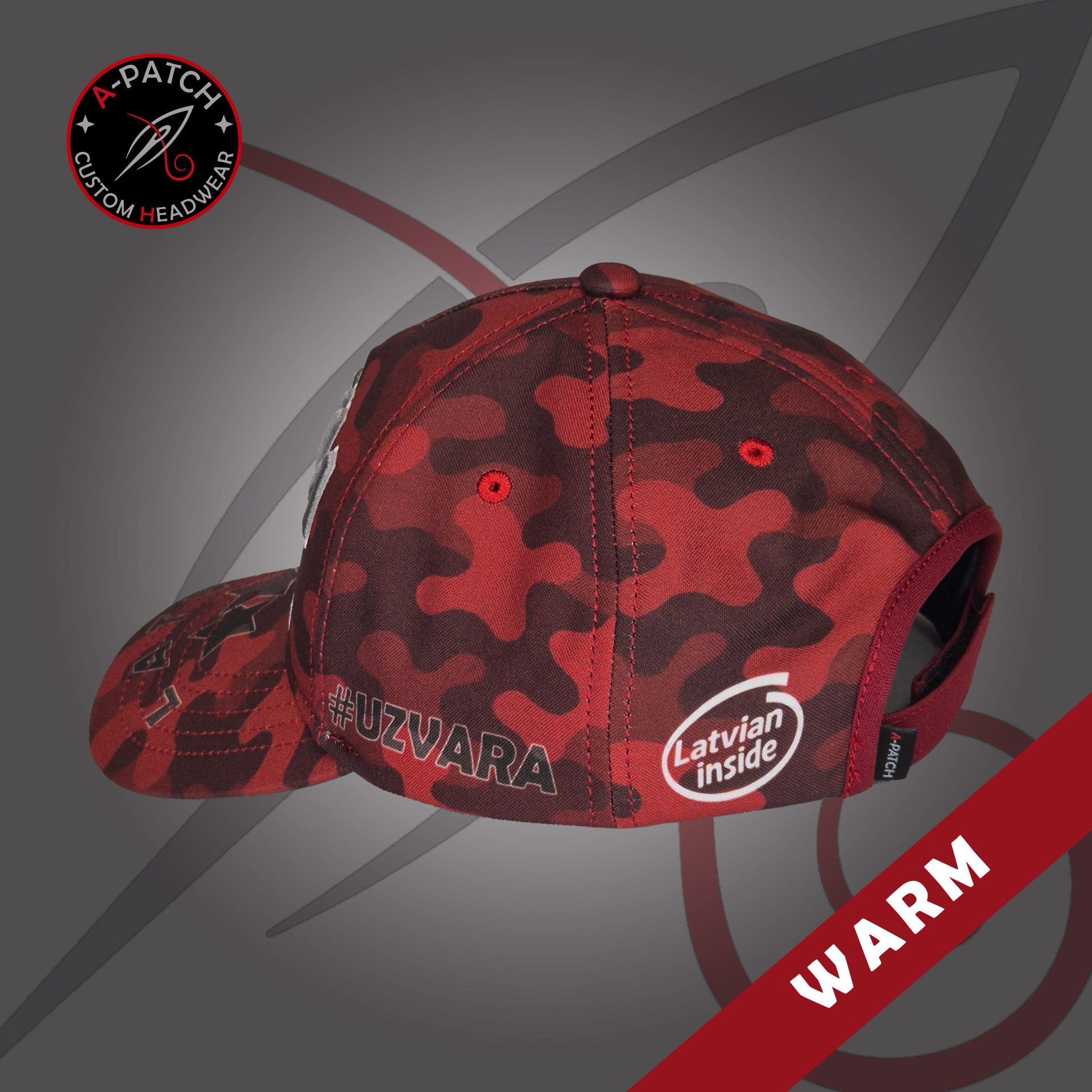 Newton's Cap - Latvia Hockey Army Warm Newton's Cap - Latvia Hockey Army Warm