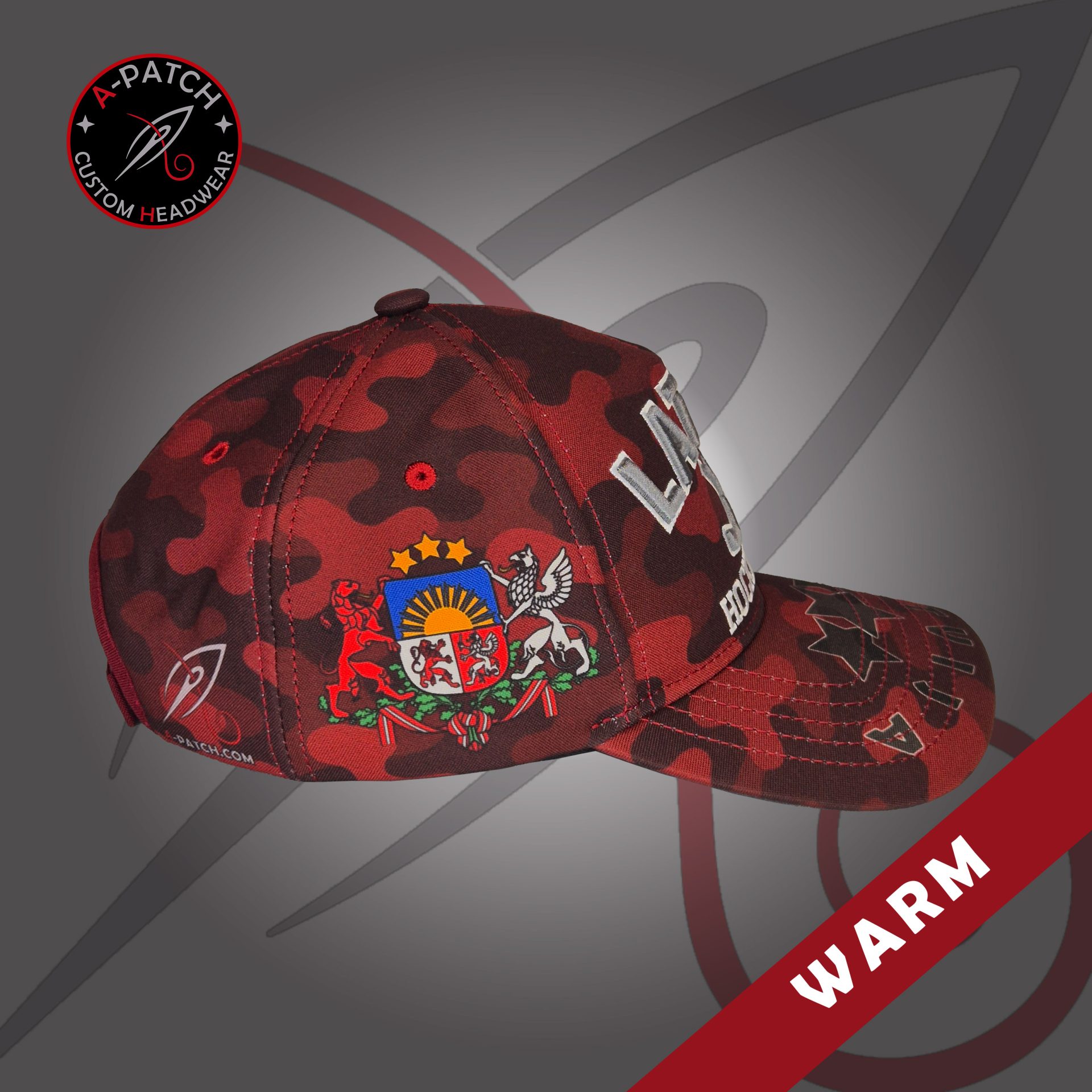 Newton's Cap - Latvia Hockey Army Warm Newton's Cap - Latvia Hockey Army Warm